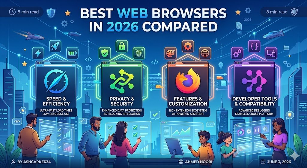 Best Web Browsers in 2026 Compared