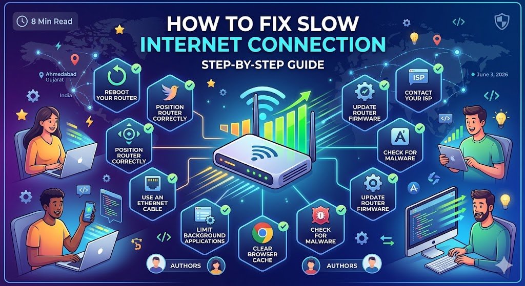 How to Fix Slow Internet Connection